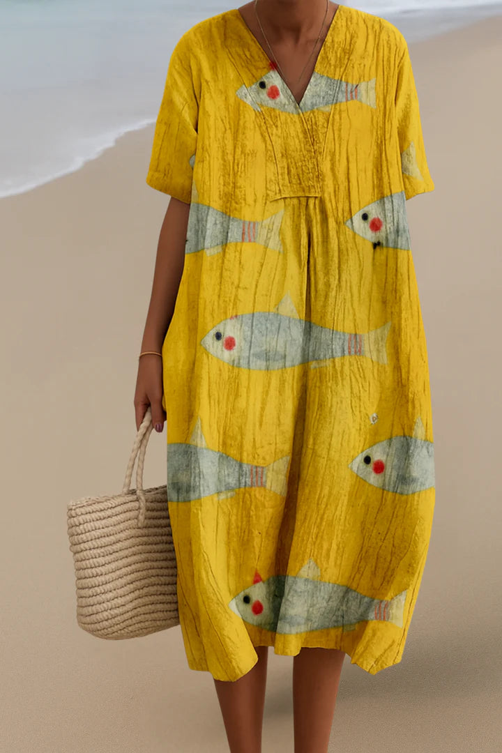 ELARA™ | ART-INSPIRED DRESS