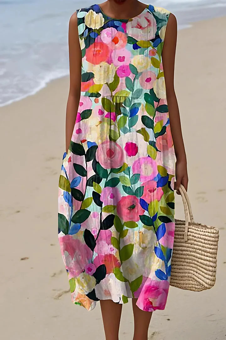 ELARA™ | SLEEVELESS DRESS