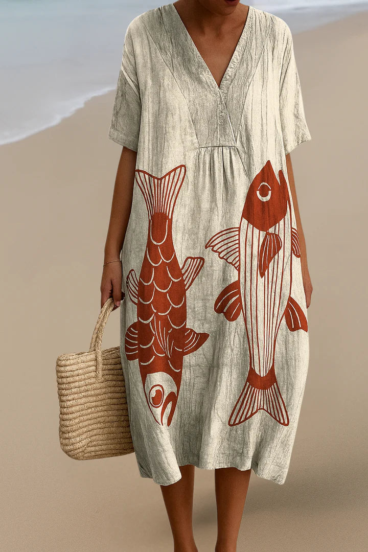 ELARA™ | ART-INSPIRED DRESS