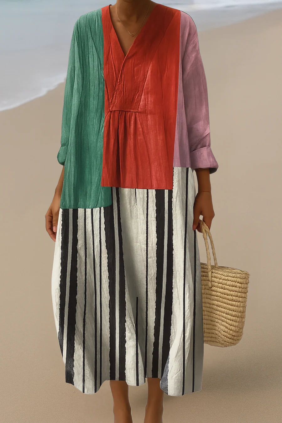 ELARA™ | ARTISTIC MAXI DRESS