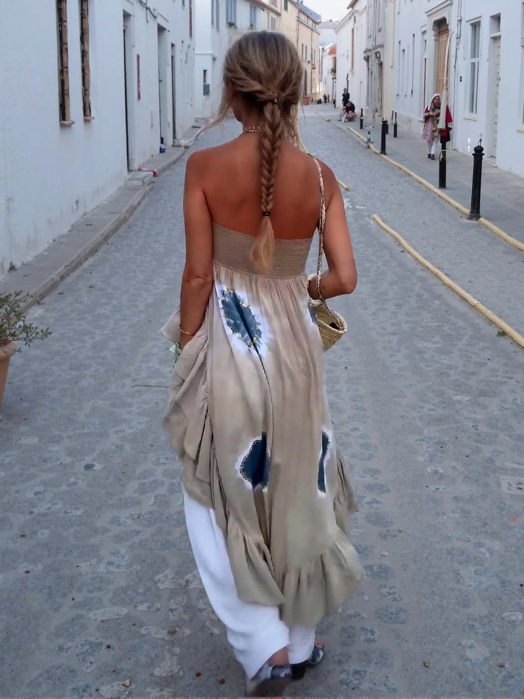 AURELIA™ | BOHO RUFFLE STRAPLESS TOP