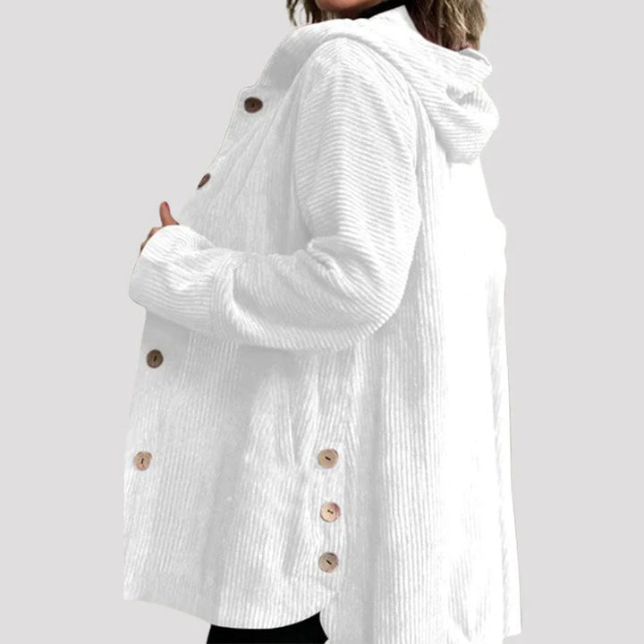 MIRELLA™ | CASUAL VELVET HOODED JACKET