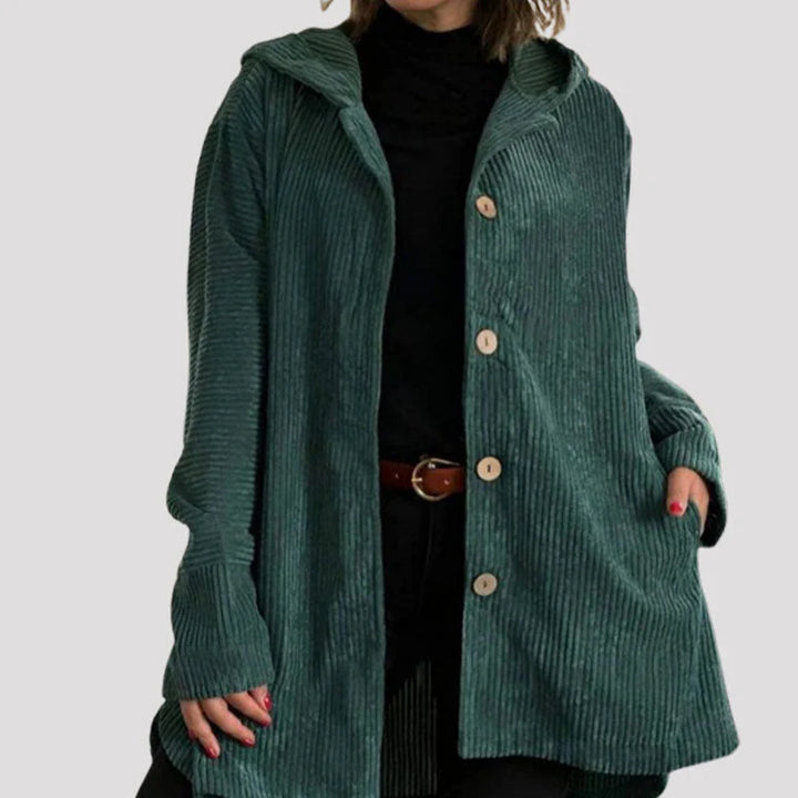 MIRELLA™ | CASUAL VELVET HOODED JACKET