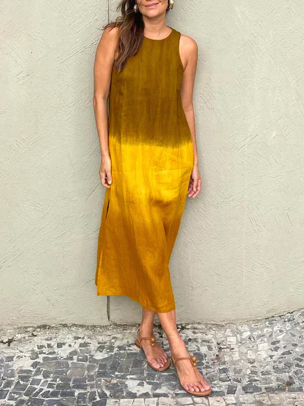 AURELIA™ | ELEGANT DRESS WITH NATURAL PRINT