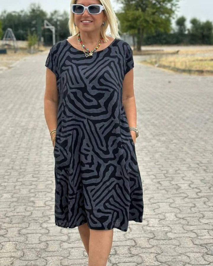 NELIA™ | SUMMER DRESS WITH BEAUTIFUL PRINT
