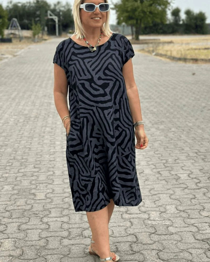 NELIA™ | SUMMER DRESS WITH BEAUTIFUL PRINT