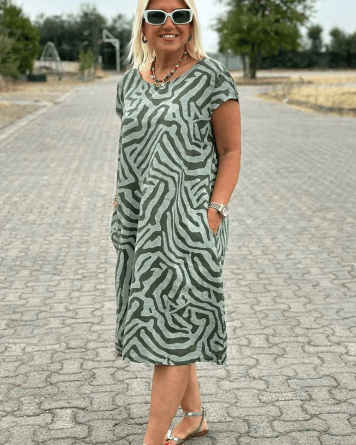 NELIA™ | SUMMER DRESS WITH BEAUTIFUL PRINT