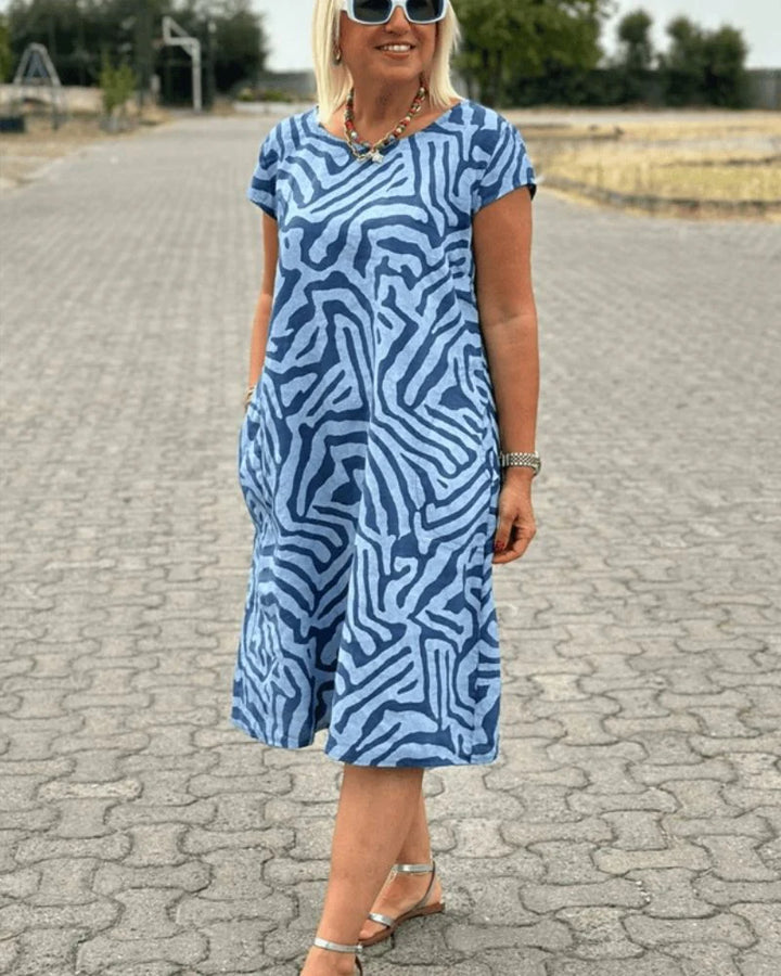 NELIA™ | SUMMER DRESS WITH BEAUTIFUL PRINT