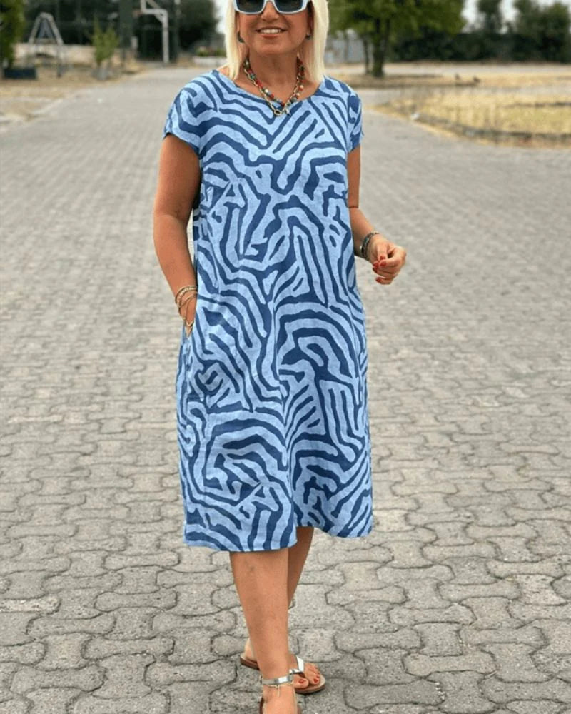 NELIA™ | SUMMER DRESS WITH BEAUTIFUL PRINT