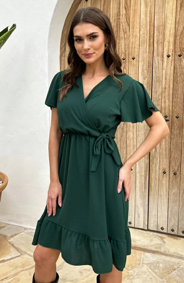 ELODIE™ | RUFFLE DRESS