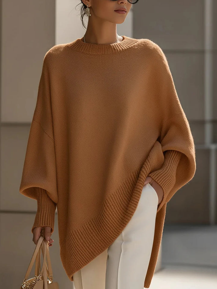 ANNETA™ | OVERSIZED PONCHO SWEATER