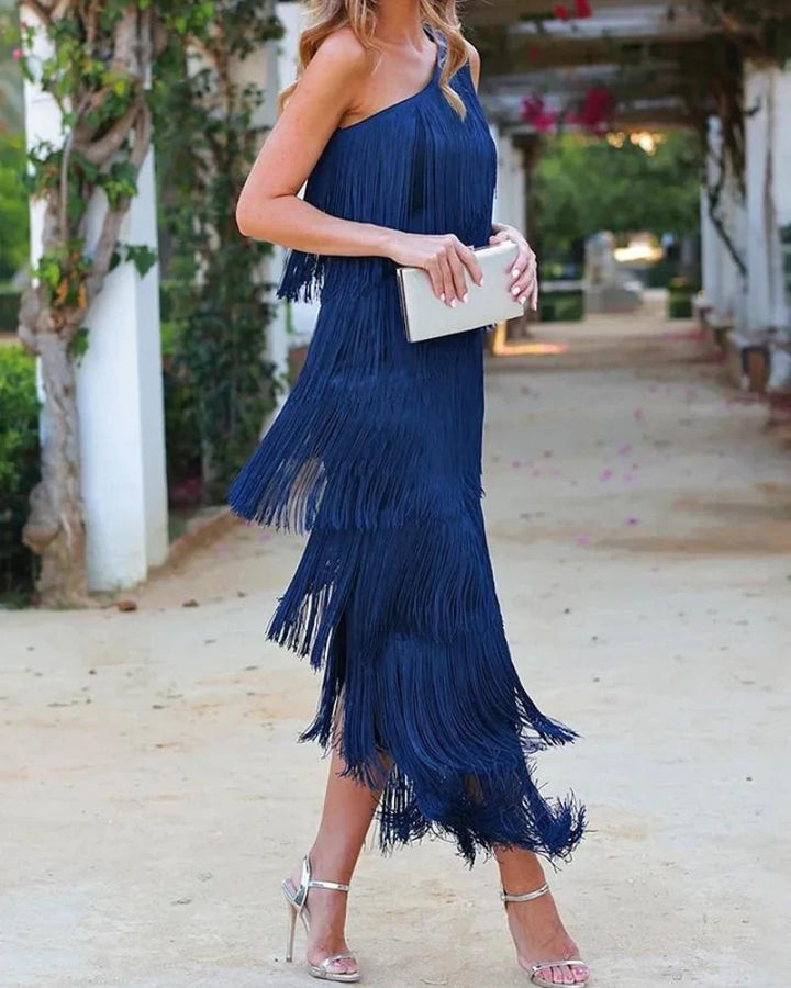 LAUREN™ | FRINGED DRESS