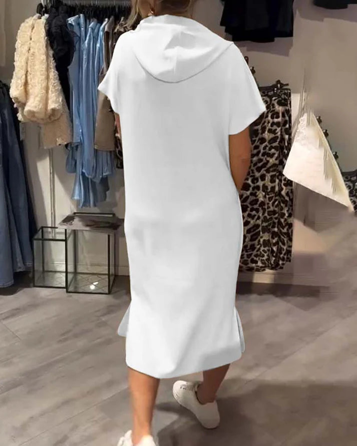 SASKIA™ | CASUAL HOODIE DRESS