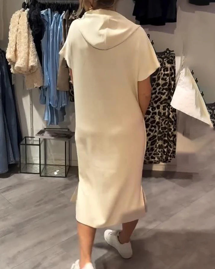 SASKIA™ | CASUAL HOODIE DRESS
