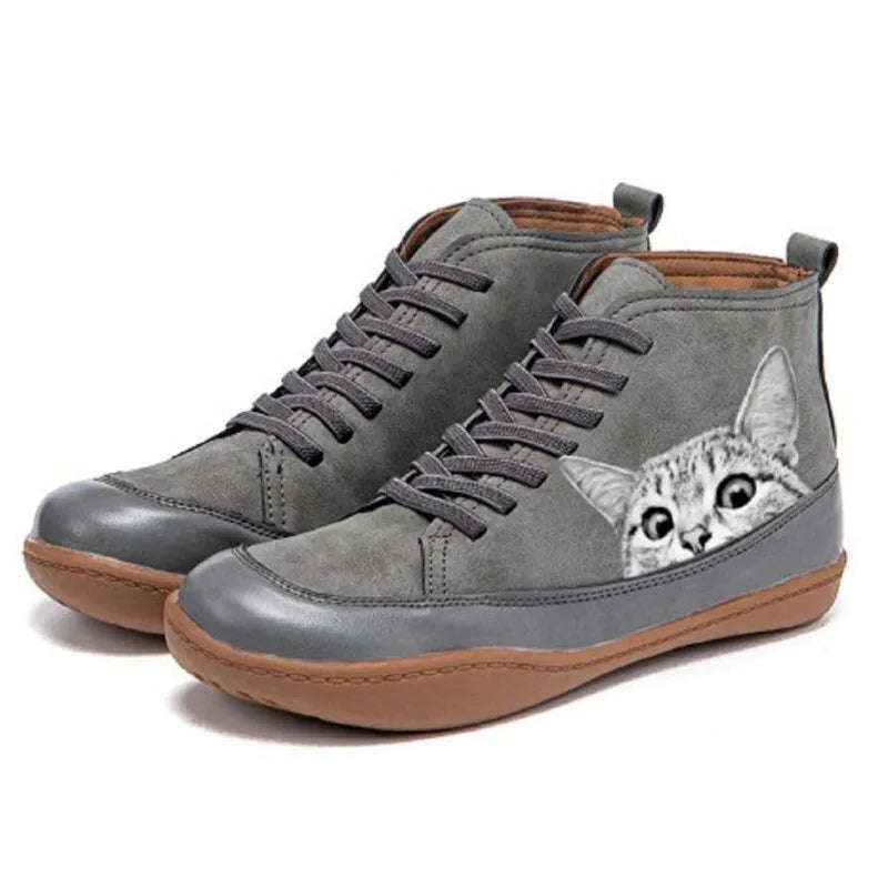 SAVRANI™ | LEATHER BOOTIES