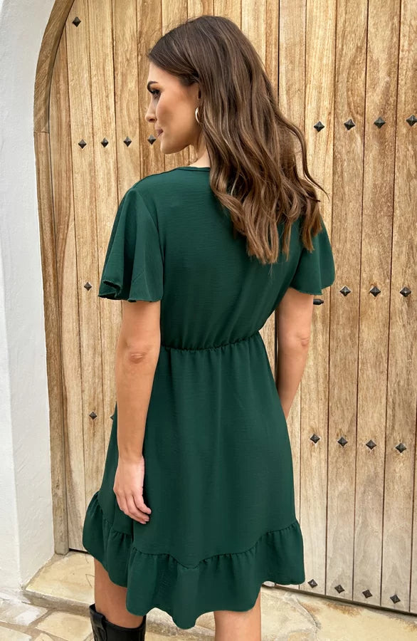 ELODIE™ | RUFFLE DRESS