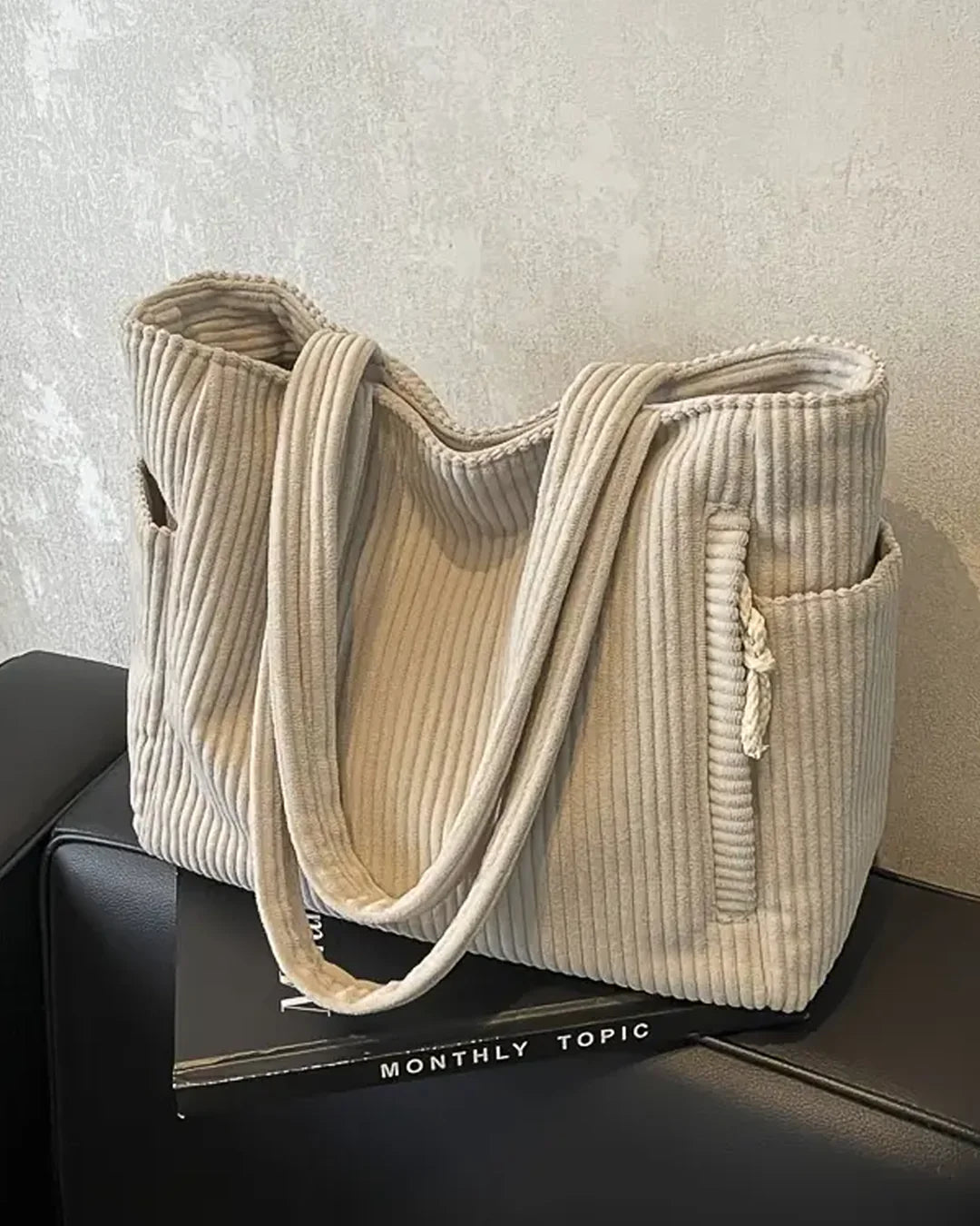 TILDA™ | RIBBED TOTE BAG