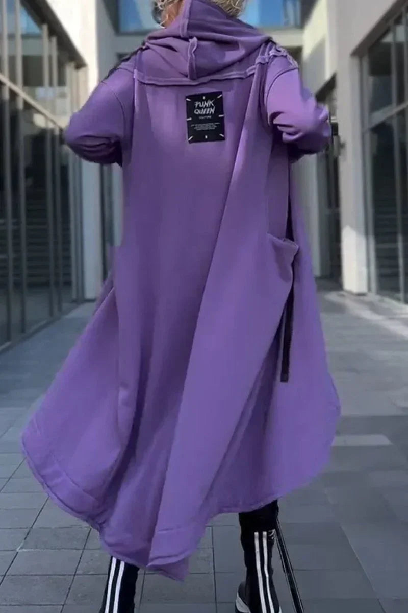 MANA™ | LONG HOODIE WITH ZIPPER