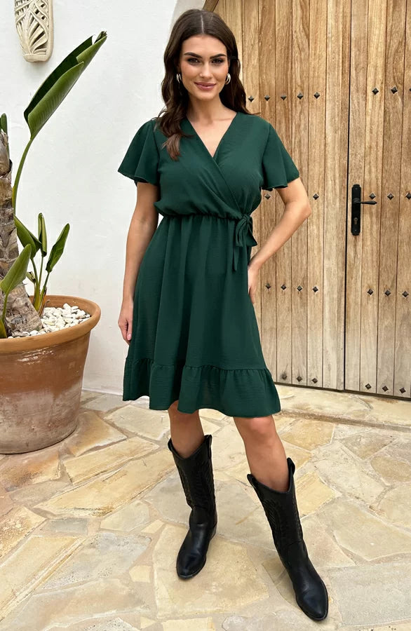 ELODIE™ | RUFFLE DRESS