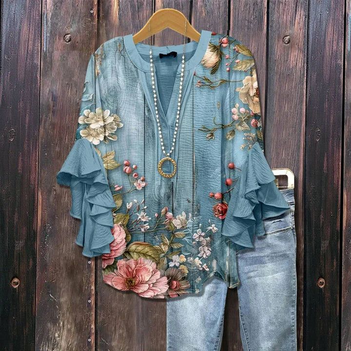CELESTIA™ | VINTAGE BLOUSE TOP