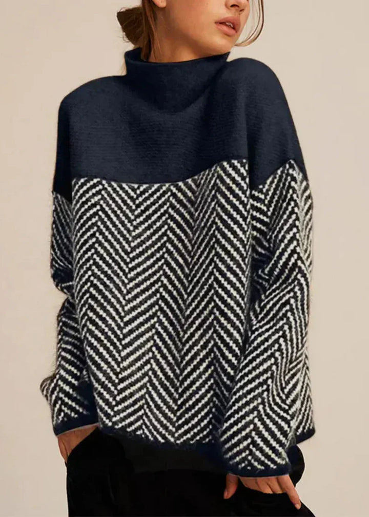 MALENE™ | COTTON TURTLENECK SWEATER