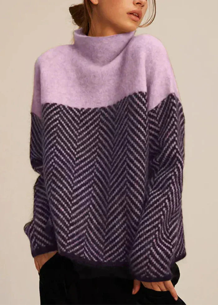 MALENE™ | COTTON TURTLENECK SWEATER