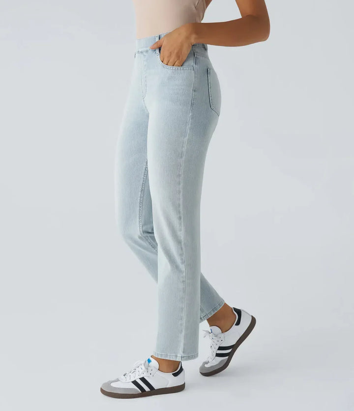 NOELLE™ | HIGH-WAISTED STRETCH PANTS