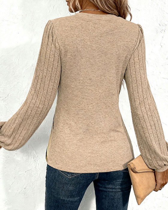 ELIANE™ | STRIPED PRINT TOP