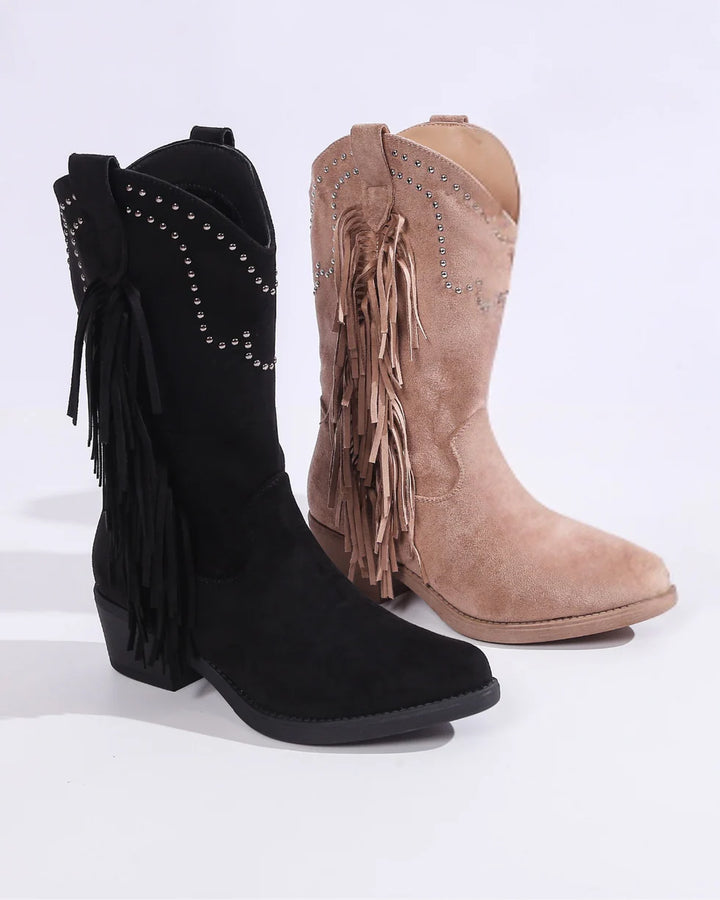 SIERRA™ | FRINGE WESTERN BOOTS