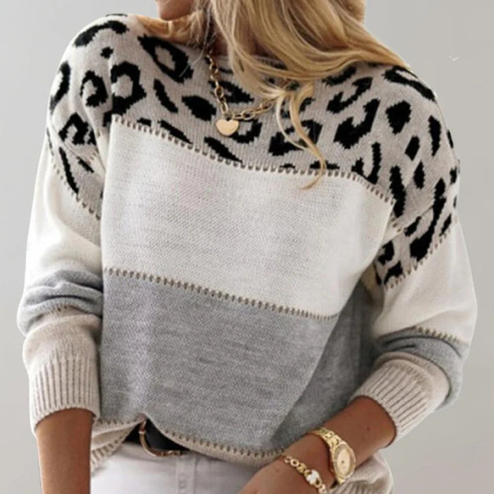 MAISON VALMONT™ | LEOPARD PRINT SWEATER