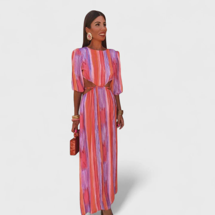 PALOMA™ | ELEGANT CUT-DETAIL DRESS