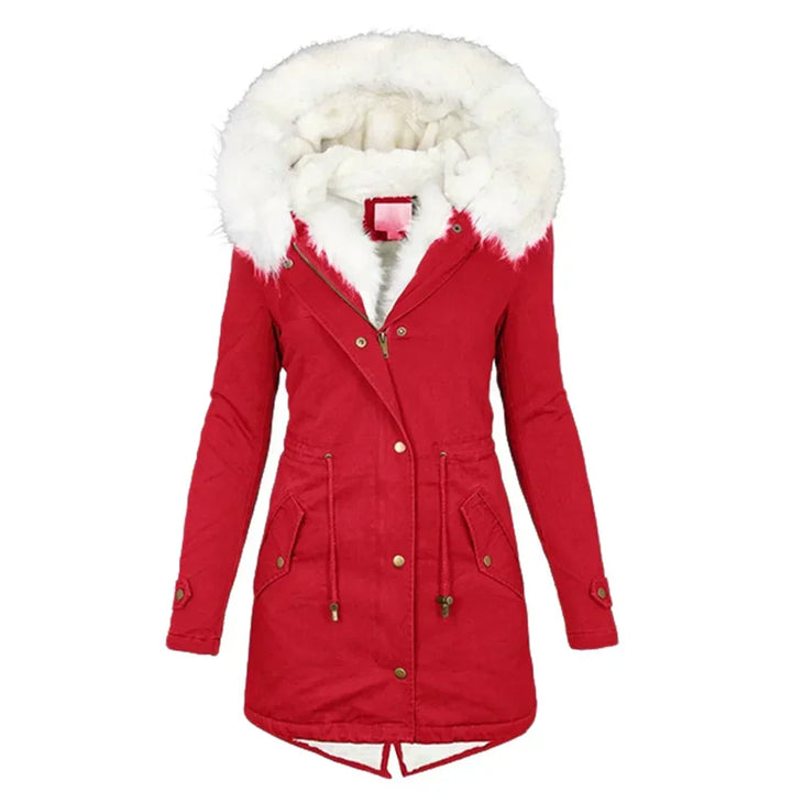 GIULIA™ | WINTER COAT WITH FAUX FUR LINING
