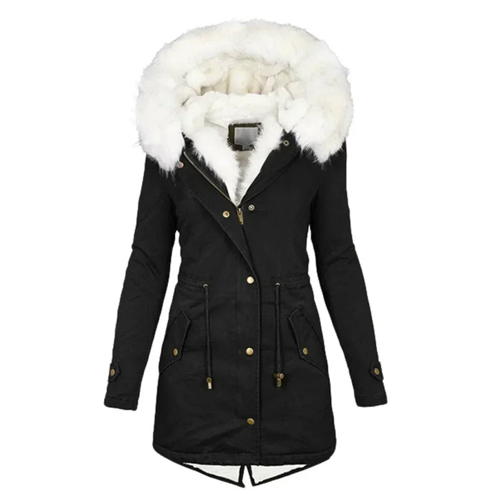 GIULIA™ | WINTER COAT WITH FAUX FUR LINING