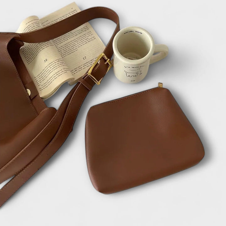 ISIDORE™ | ELEGANT LEATHER SHOULDER BAG