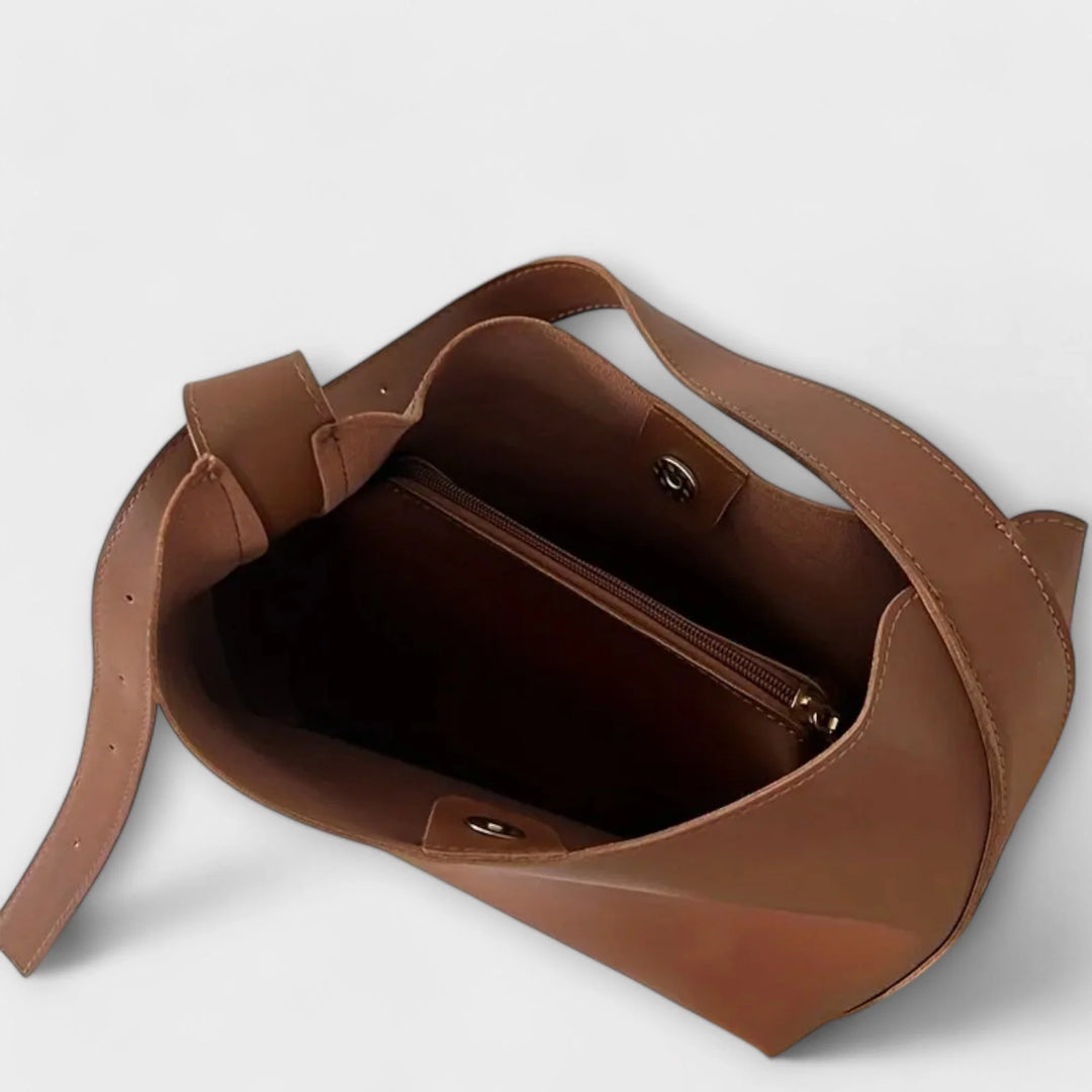 ISIDORE™ | ELEGANT LEATHER SHOULDER BAG