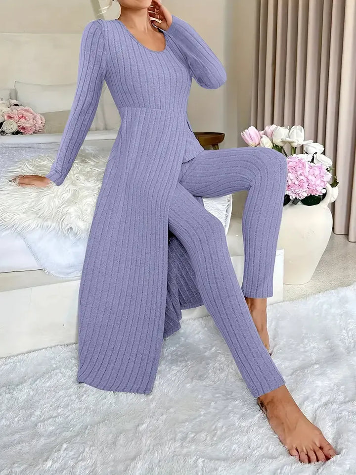 ESTEFANÍA™ | RIBBED LOUNGE SET