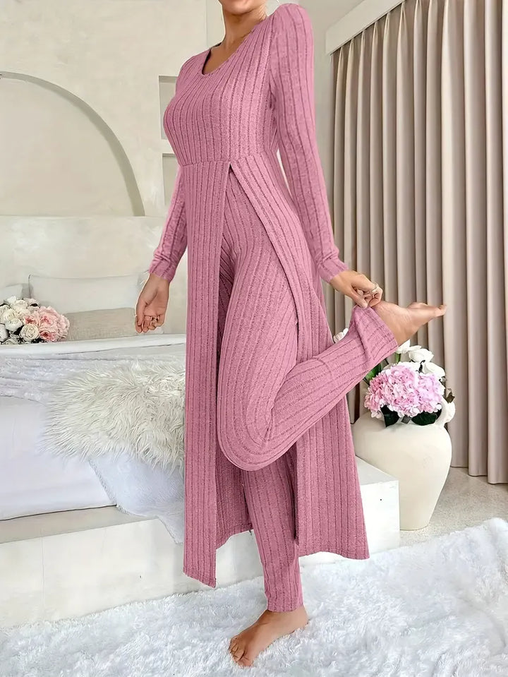 ESTEFANÍA™ | RIBBED LOUNGE SET