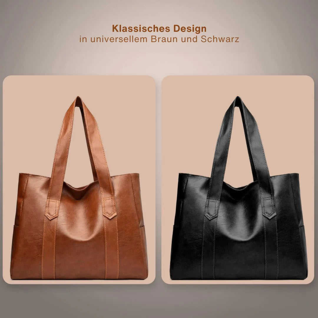 KLARA™ | CLASSIC LEATHER SHOULDER BAG