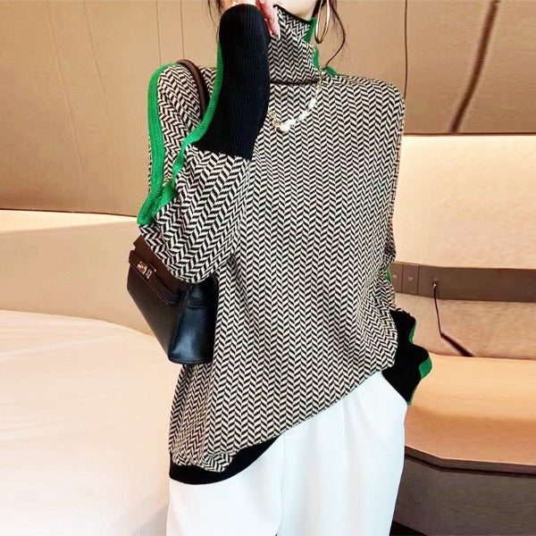 VERA™ | HIGH-NECK SWEATER