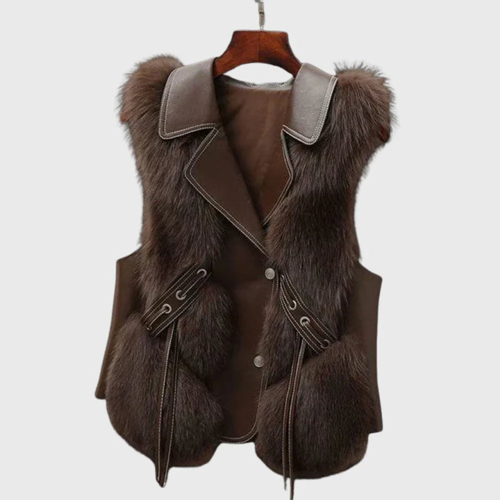 AMÉLIA™ | ELEGANT LEATHER VEST