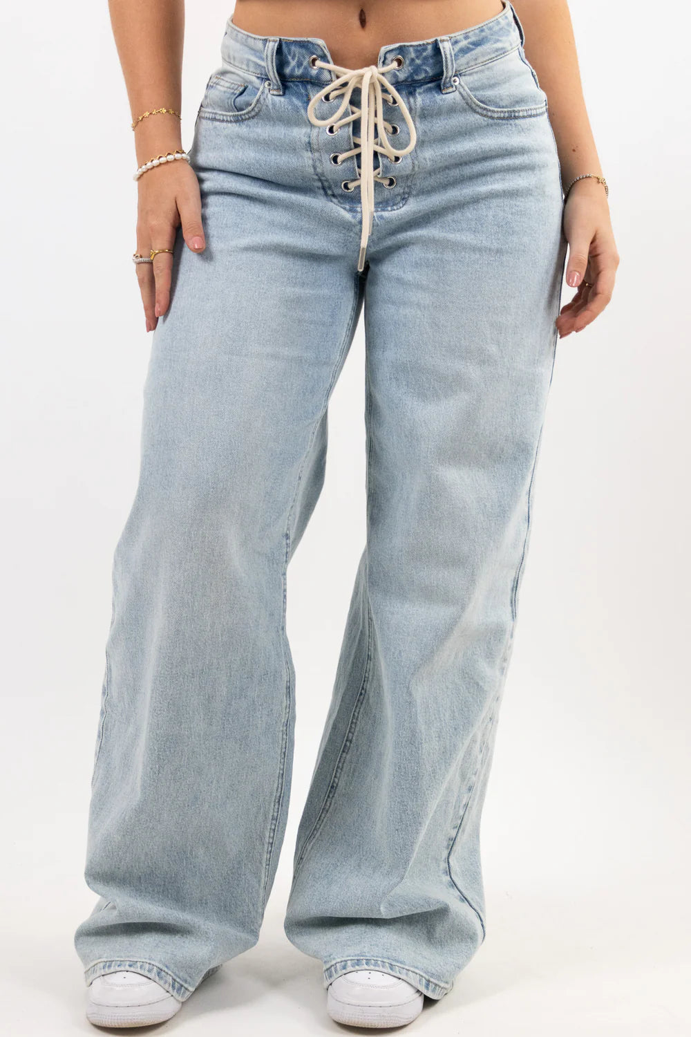 LEAH™ | ROPE LOOSE FIT JEANS