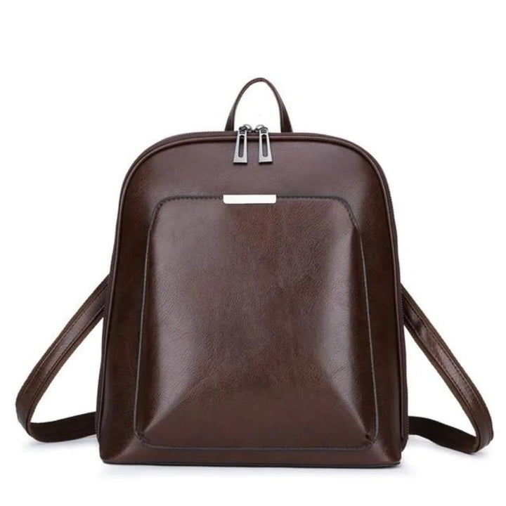 SASKIA™ | CLASSIC BACKPACK WITH DOUBLE ZIP OPENING