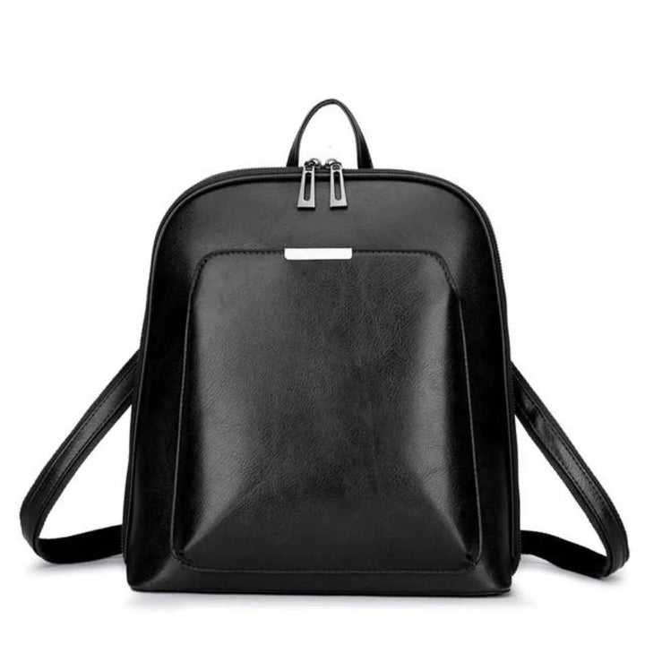 SASKIA™ | CLASSIC BACKPACK WITH DOUBLE ZIP OPENING