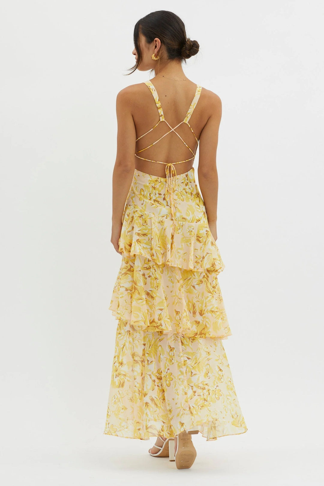 FAYE™ | BLOOM SHIFT MIDI DRESS