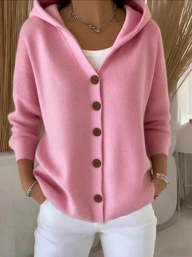 CLÉANDRE™ | HOODED CARDIGAN