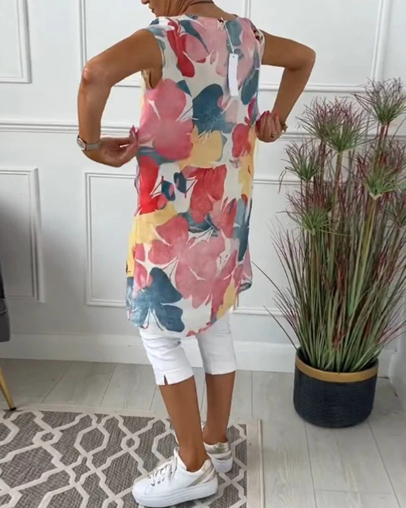 DARA™ | CASUAL FLORAL BLOUSE