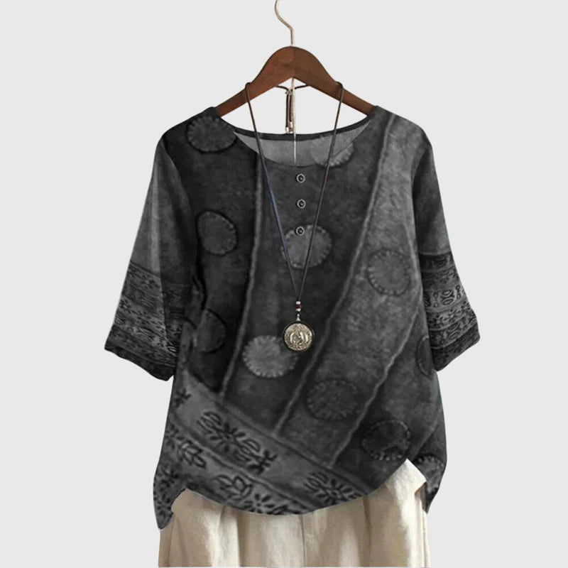 VALARIE | COLORFUL BOHO TOP
