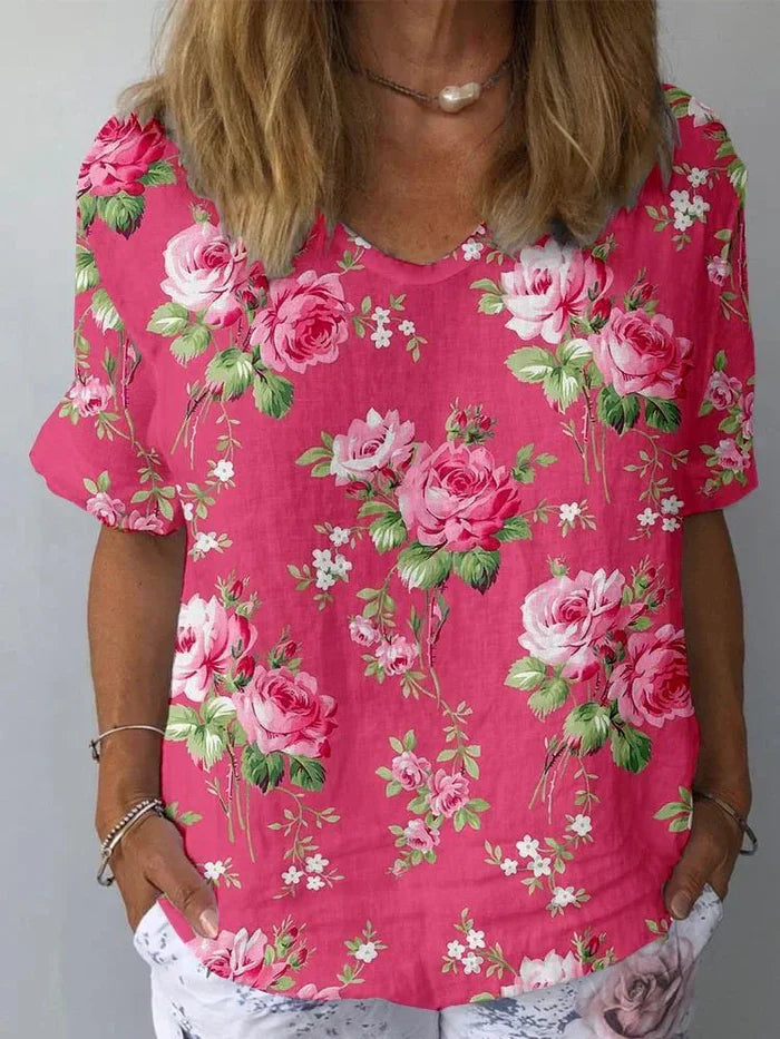 LISA™ | ARTISTIC FLORAL SHIRT