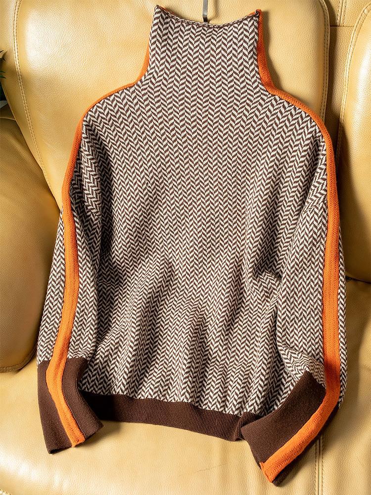 VERA™ | HIGH-NECK SWEATER