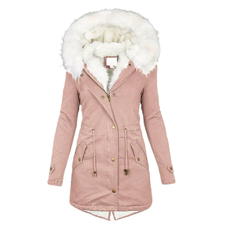 GIULIA™ | WINTER COAT WITH FAUX FUR LINING